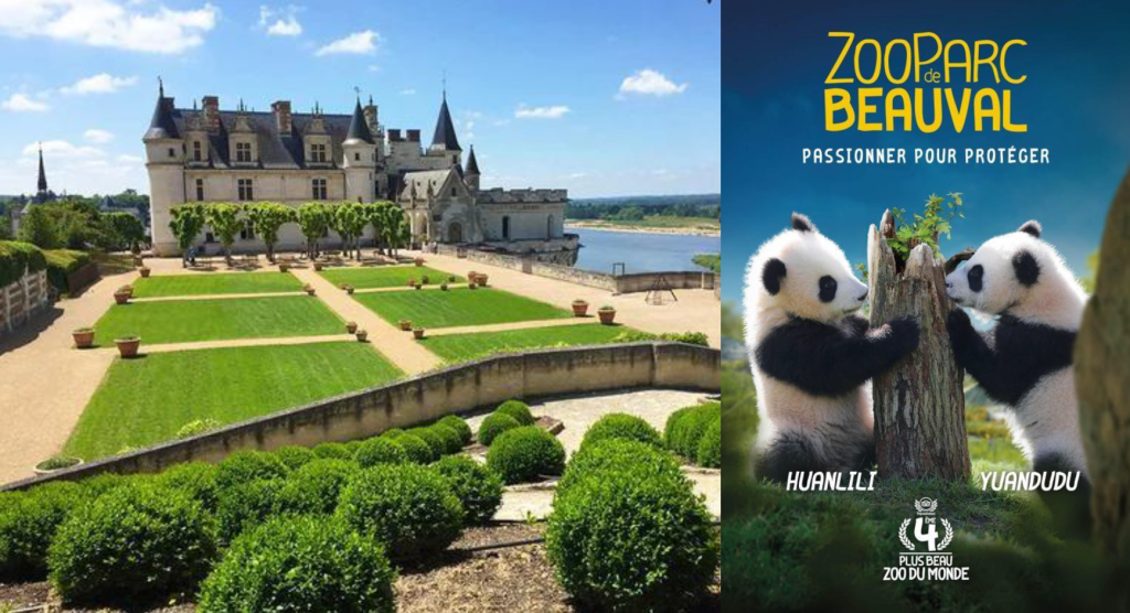 Châteaux de la Loire et ZOO de Beauval proposés par l'amicale du Gers